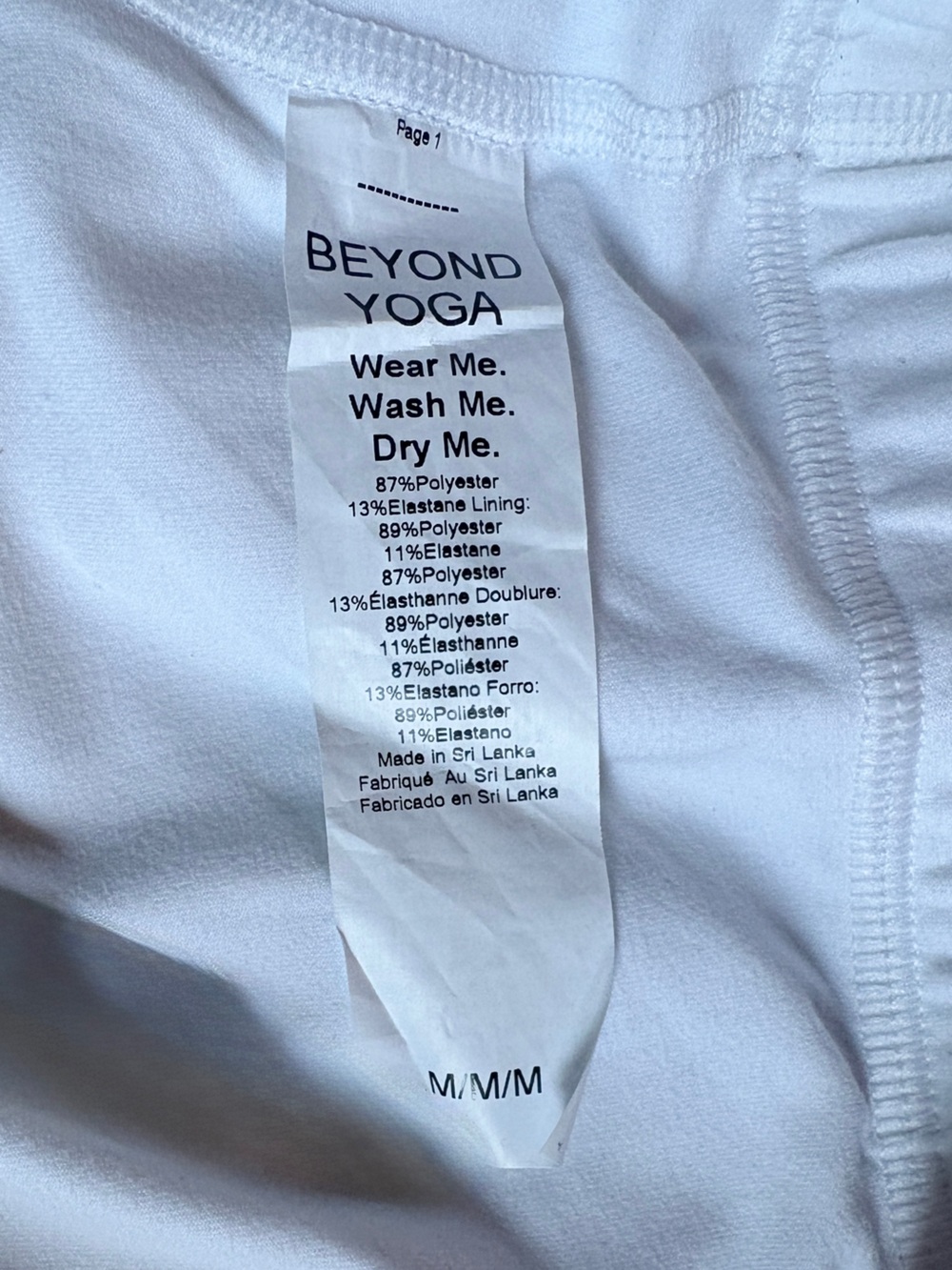 Beyond Yoga Move Up White Zip-Front Athletic Mini Dress Built in Shorts Medium - Picture 10 of 12